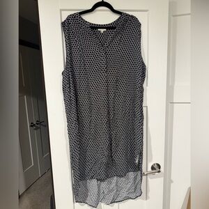 Alex & Lill Black and White Patterned Dress